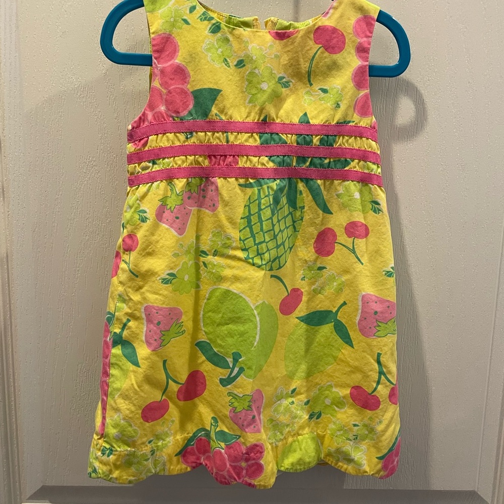 Lilly Pulitzer 3T Fruit Sundress